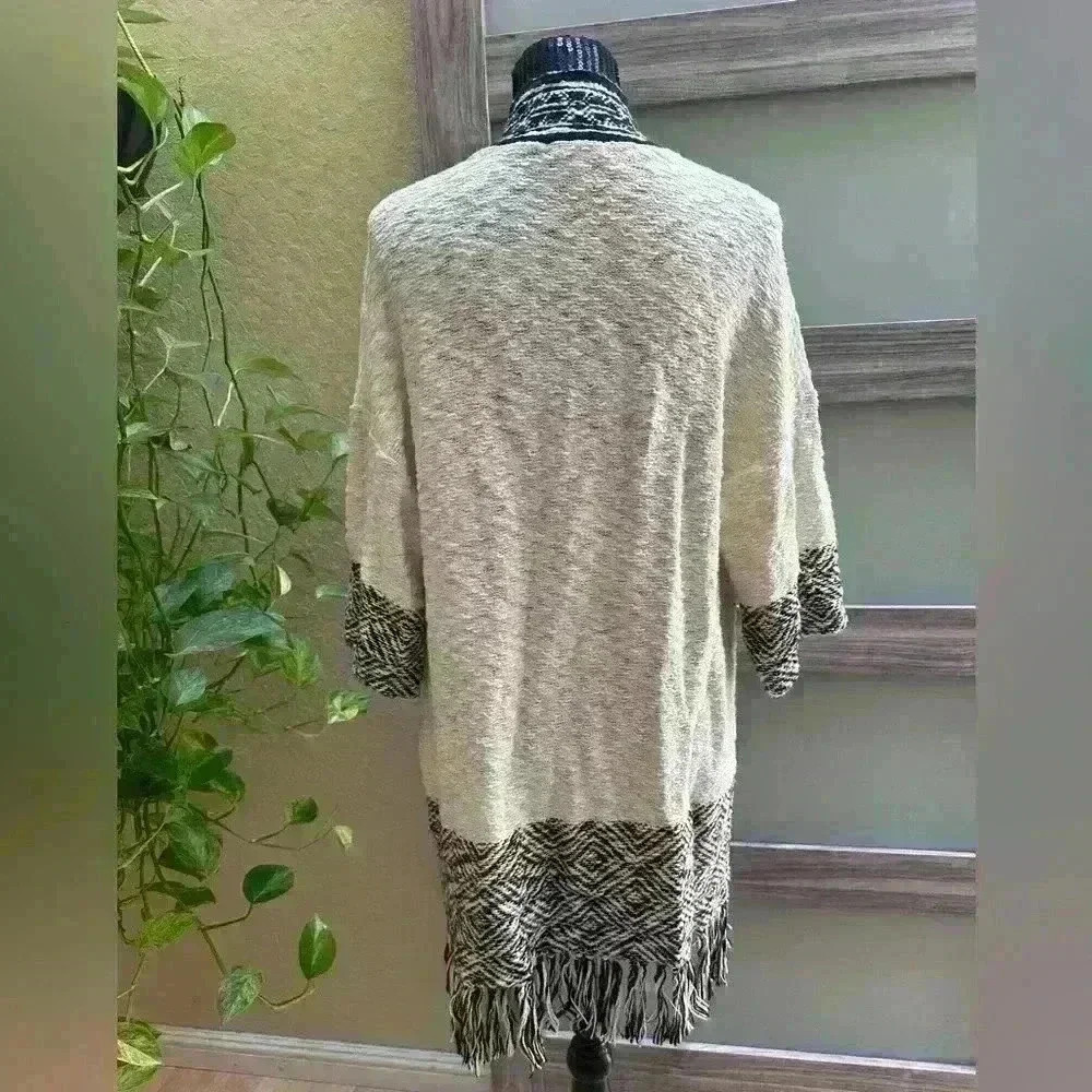 Joie Sidony Kimono Cardigan 100% Cotton Size S 🖤 Beautiful Sweater - Picture 2 of 7